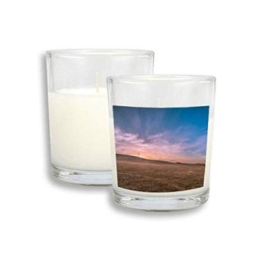 Imagem de Cera de incenso perfumada de vidro rosa para presente Art Deco