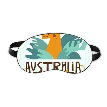Imagem de Austrália Sydney Opera House and Giraffe Sleep Eye Shield Soft Night Blinfold Shade Cover