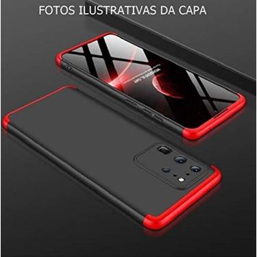 Imagem de Capa Capinha Anti Impacto 360 Para Samsung Galaxy S20 com Tela de 6.2 Polegadas Case Acr�lica Fosca Acabamento Slim Macio - Danet (Vermelho)