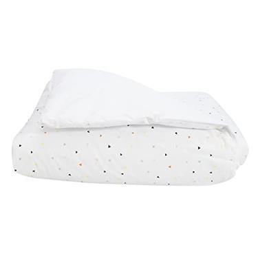 Imagem de Biramar Baby Edredom Montessori D Dupla Face E Duvet(175X100) New York Mini Triangulo Colorido Colorido