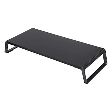 Imagem de Suporte para monitor elevador, suporte preto para laptop 91 mm ergonômico para laptop para computador