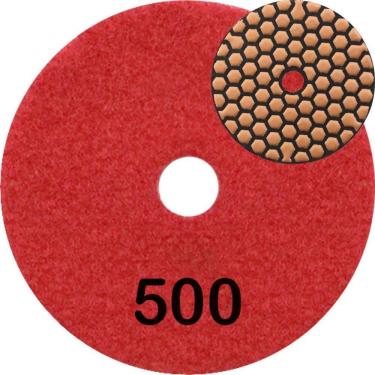 Imagem de Disco Lixa Polimento A Seco Mármore 10 Cm Grão 500