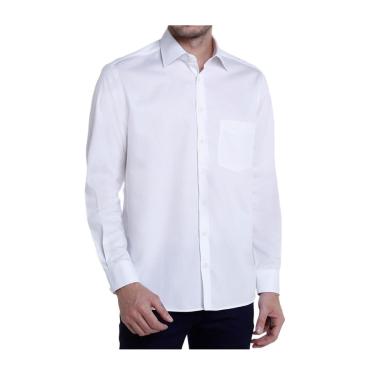 Imagem de Camisa Masculina Dudalina ML Slim Branca - 530105-Masculino