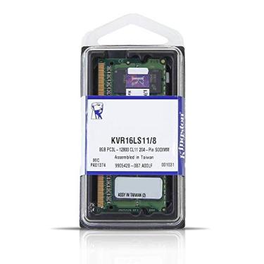 Imagem de Kingston Technology Memória SODIMM de 8 GB 1600 MHz PC3-12800 1,35 V para notebooks Dell selecionados KTD-L3CL/8G