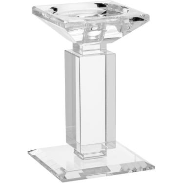Imagem de CASTIÇAL 16x9x9cm CRISTAL TRANSP