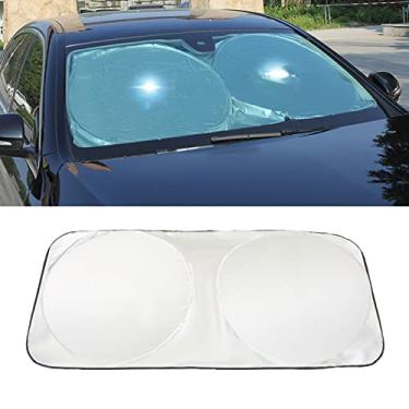 Imagem de KRODANS Para-brisa de carro, para-sol, para-sol, janela, dobrável, raios UV e protetor de viseira de calor para interior de carro acessórios de para-brisa (138.00)