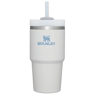 Imagem de Stanley Copo Quencher H2.0 com canudo 590 ml | Tampa Flowstate de 3 posições | Suporte de copo compatível para viagens | Copo de aço inoxidável isolado | Livre de BPA | Neblina