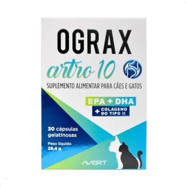 Imagem de Ograx Artro 10 Suplemento para Cachorro 30 Caps Avert