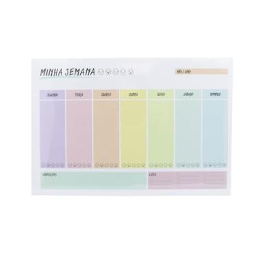Imagem de Planner Calendário Semanal De Mesa Free Sem Data Enjoy Brw