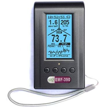 Imagem de EMF Meter,Advanced GQ EMF-390 Multi-Field Electromagnetic Radiation 3-in-1 EMF ELF RF m...