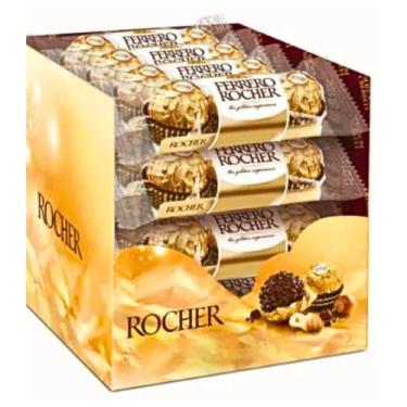 Imagem de 1 Caixa De Chocolate Ferrero Rocher Oferta Imperdível