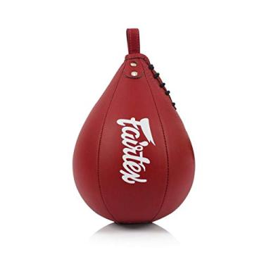Imagem de Fairtex Bolsa SB2 de microfibra Muay Thai Boxe Speed Bag - Preto, Dourado, Vermelho, Azul…
