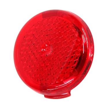 Imagem de KACEPAR Guarnição da porta do refletor da porta dianteira interior, vermelho, 2006-2009 compatível com Ford compatível com Mustang, 6R3Z-6323820-A Aviso da porta dianteira esquerda/dianteira direita