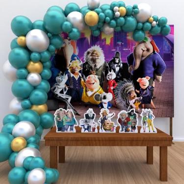 Imagem de Kit Decoração Festa de Aniversário Infantil Sing