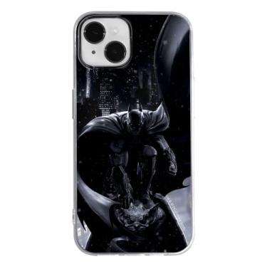 Imagem de ERT GROUP Capa de celular para Apple iPhone 14 Plus, estampa DC original e oficialmente licenciada, Batman 021 se encaixa na forma do celular, capa de TPU