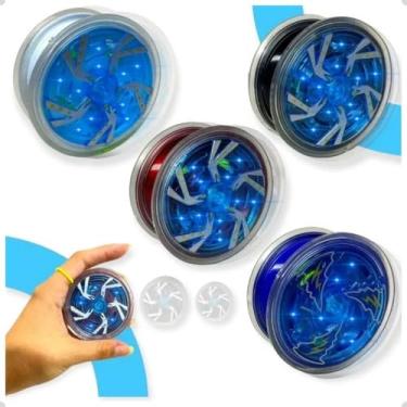 Imagem de Super Ioiô Com Led Rolamento Profissional Divertido Cores Sortidas