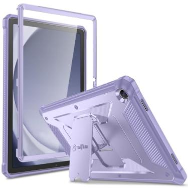 Imagem de Fintie Capa à prova de choque para Samsung Galaxy Tab A9 Plus/A9+ 5G 11 polegadas 2023 modelo (SM-X210/X216/X218), Tuatara Rugged Unibody Hybrid Bumper Kickstand Capa protetora de tela integrada,
