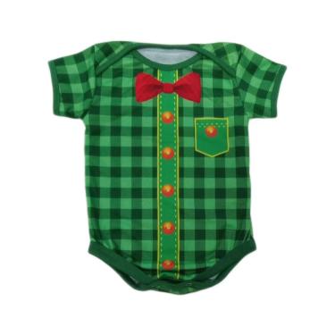 Imagem de Body de Bebê Manga Curta Temático Estampado Festa Junina