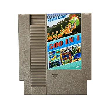 Imagem de DeVoNe 500 In 1 Collection 72 Pins 8 Bit Game Card (Gray)