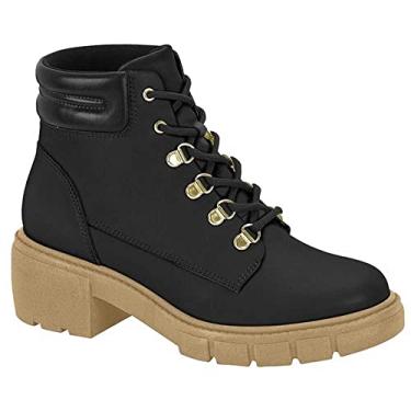 Imagem de Bota Coturno Feminino Napa Preto Amêndoa Beira Rio 9077.202