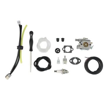 Imagem de PXwell Kit de carboidratos de filtro de ar do carburador para serra de corrente ECHO CS-400 CS-370 WT 985 WALBRO 402S A021001921