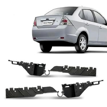 Imagem de Universo Car, Suporte Guia Parachoque Traseiro Fiesta Sedan 2003 2004 2005 2006 2007 2008 2009 2010 2011 2012 2013 2014 Lado:DIREITO (