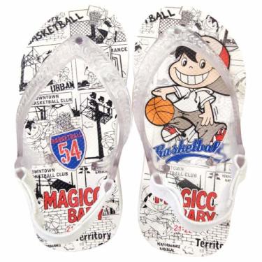 Imagem de Chinelo Bebê Sandália Infantil Basquete Meninos Magicc Baby MB-003-23/24