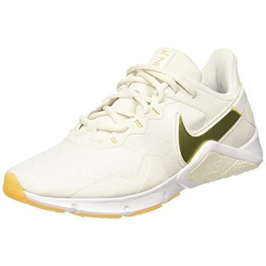 Imagem de NIKE Legend Essential 2, Tênis feminino, Platinum Tint Mtlc Gold Star, 37 BR