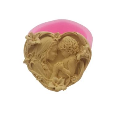 Imagem de Redxin Mold Angel Baby Sabonete de silicone molde de vela para presente de dia das mães, sabonete artesanal, velas, chocolate, doces, fazer bolos