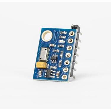 Imagem de PAMEENCOS 1 peça GY-63 MS5611 MS5611-01BA03 IIC SPI 24Bit AD Módulo sensor de pressão atmosférica, módulo de sensor de altura de alta precisão, módulo de sensor altímetro, para Arduino