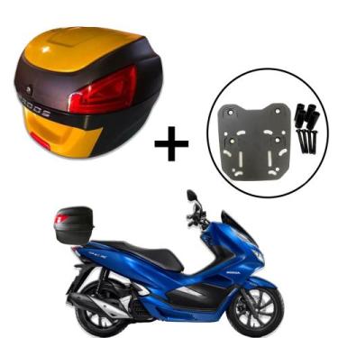 Imagem de Baú Awa Proos 29 litros com Suporte para baú superior para PCX 2013/20
