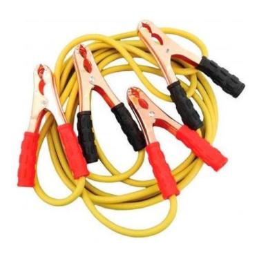 Imagem de Cabo auxiliar de partida de carro le-9015 800 amp, Amarelo