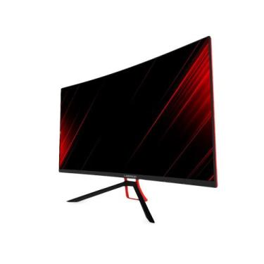 Imagem de Monitor Gamer Multi Shin Kai 24 LED Curvo - Warrior, Preto/Vermelho