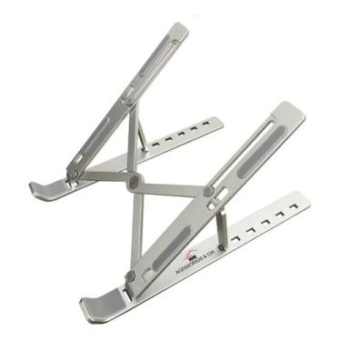 Imagem de Suporte De Aluminio Ajustavel Para Notebook Escritório - WR ACESSORIOS