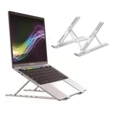 Imagem de Suporte Notebook Laptop Alumínio Ajustável 6 Ângulos - Bc Bora Colega 