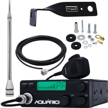 Imagem de Rádio Px 40 Canais Rp-40 Antena Px Alongador 60cm Marinox 2,70 Metros 