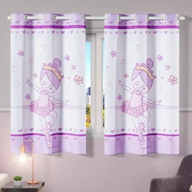 Imagem de Cortina Infantil 2,00m x 1,30m Estampada Decorativa Menino Menina Alta