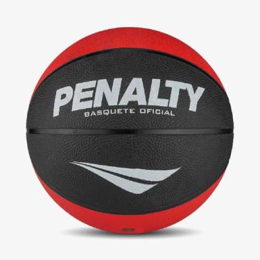 Imagem de Bola Basquete Penalty Bp-x3, Preto, Vermelho