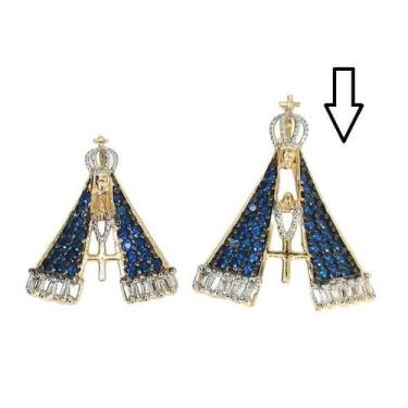 Imagem de Pingente De Ouro 18k Nossa senhora - Elegancy Joias