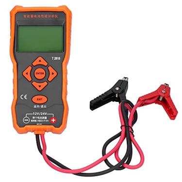 Imagem de Testador de Bateria de Carro, Testador de Bateria de Carro 12/24 V, de Carregamento do Analisador de Carga Digital Automotivo para Bateria de Armazenamento de Automóveis,