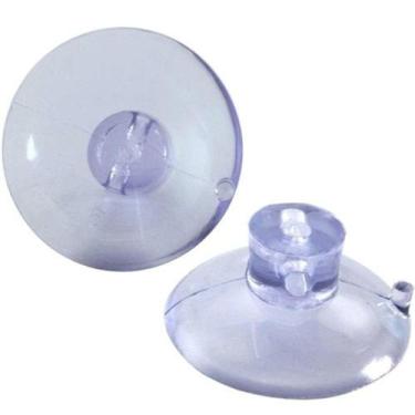 Imagem de Kit 10 Ventosas 40Mm (4Cm) Silicone Para Vidro Acrílico Pvc - Asc