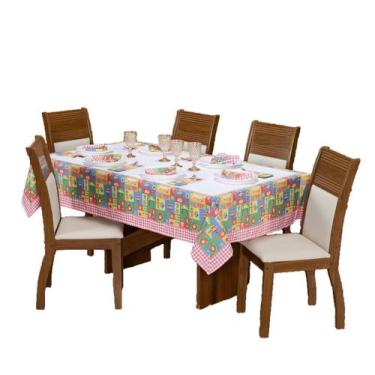 Imagem de Toalha De Mesa Avulsa Festa Junina 12 Lugares 4,00 X 1,50 - Top Casa