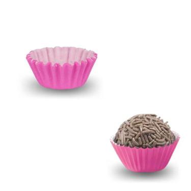 Imagem de Forminhas De Papel Branca Doces Brigadeiro Docinho Vários Tamanhos 100