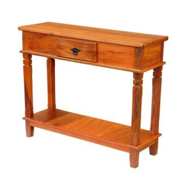 Imagem de Aparador Rústico 1m 1 Gaveta 1 Prateleira em Madeira de Demolição Pero