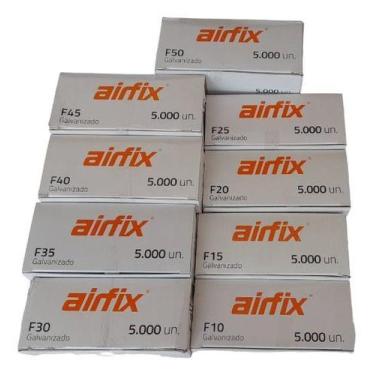 Imagem de Pinador Pneum 9 Cxs Pino F10 F15 F20 F25 F30 F35 F40 F45 F50 - Airfix