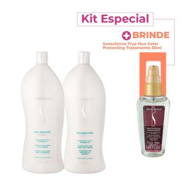Imagem de Kit Senscience Moisture Silk True Hue Salon Oil (3 produtos)