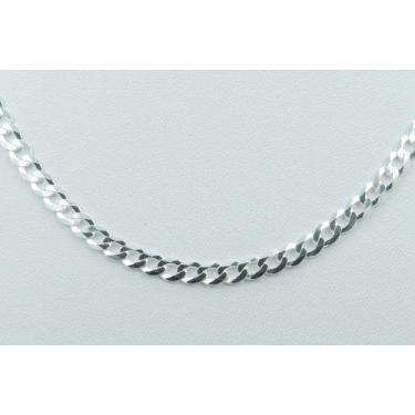 Imagem de Corrente Grumet 3mm X 70cm+ Pulseira Grumet 4.5mm Prata 925 - RD Magaz