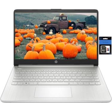 Imagem de Notebook HP HD Stream 14", estudantes e empresas, proc. Intel Celeron N quad-core, 16 GB de RAM, 256 GB armaz. (eMMC 128 GB + cartão SD 128 GB TP), 1 ano Office 365, HDMI, WiFi, USB-A e C, Windows 11