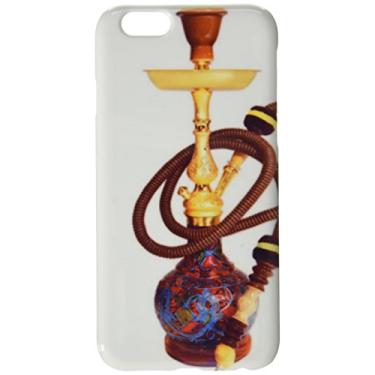 Imagem de Narguilé árabe isolado em um fundo branco capa de celular iPhone 6