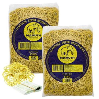 Imagem de Elástico Látex Borracha 2 Kg P/ Dinheiro N18 2400 Unids - Liber Store